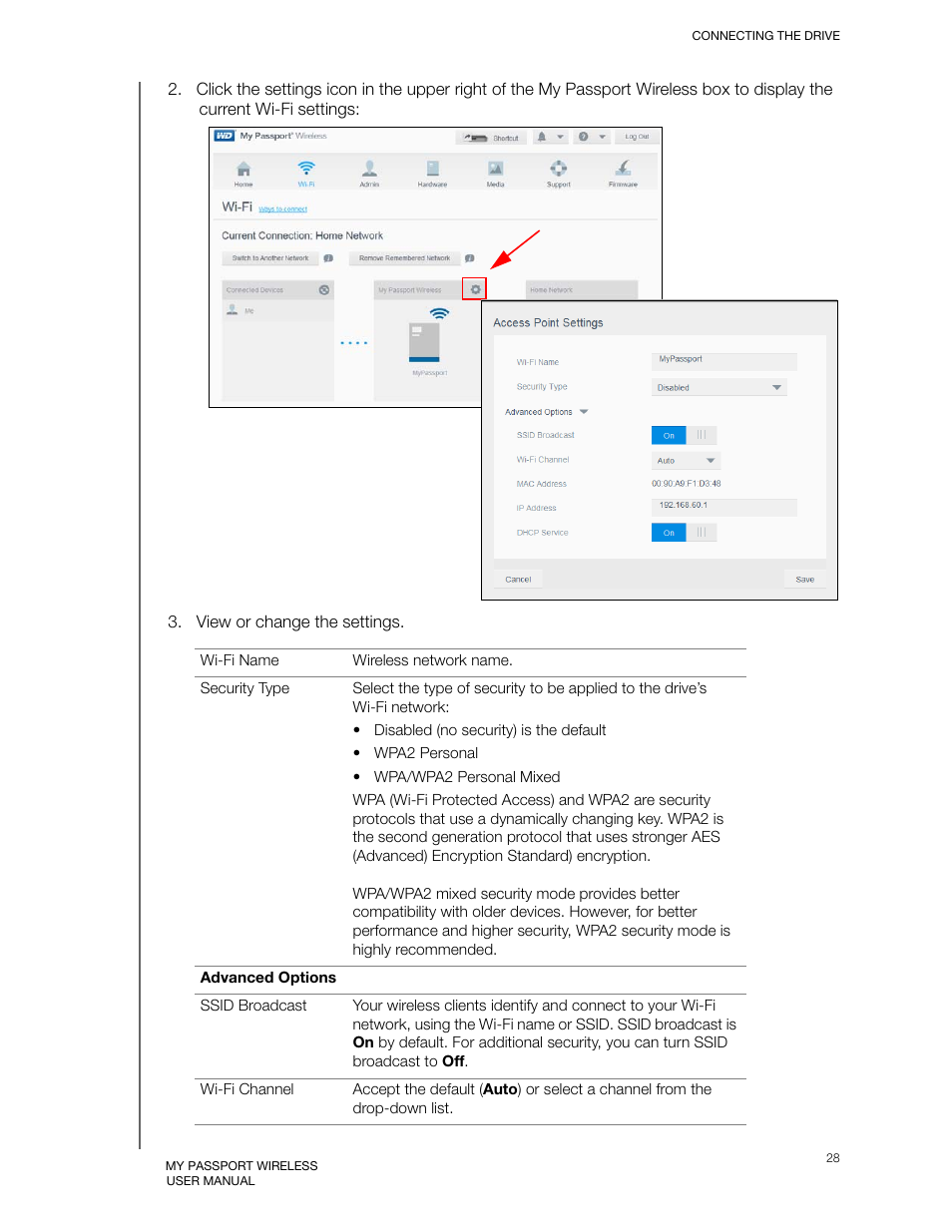 Western Digital My Passport Wireless User Manual User Manual | Page 33 / 73