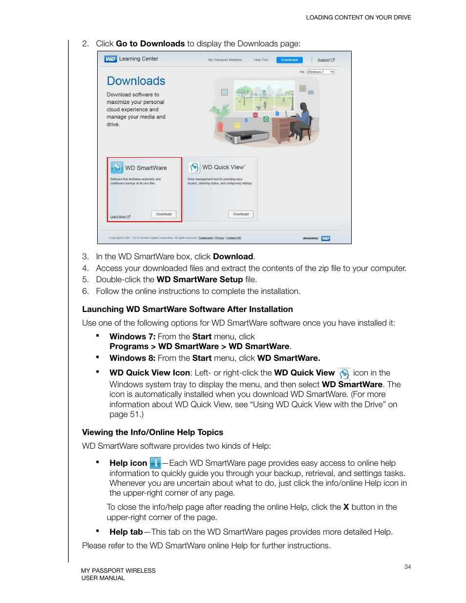 Western Digital My Passport Wireless User Manual User Manual | Page 39 / 73