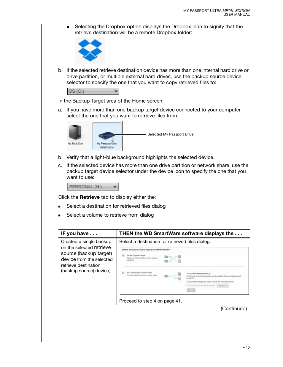Western Digital My Passport Ultra Metal User Manual User Manual | Page 45 / 86