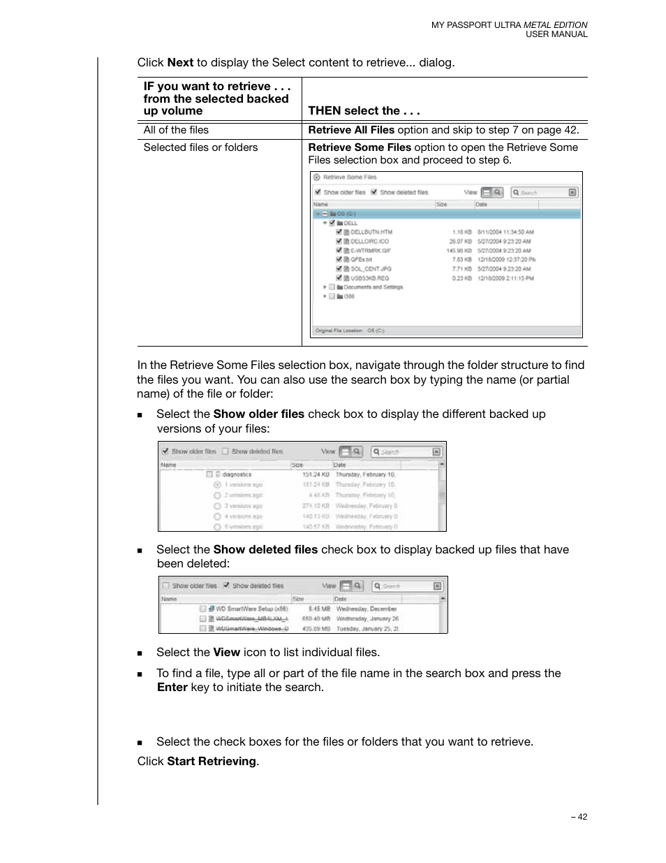Western Digital My Passport Ultra Metal User Manual User Manual | Page 47 / 86