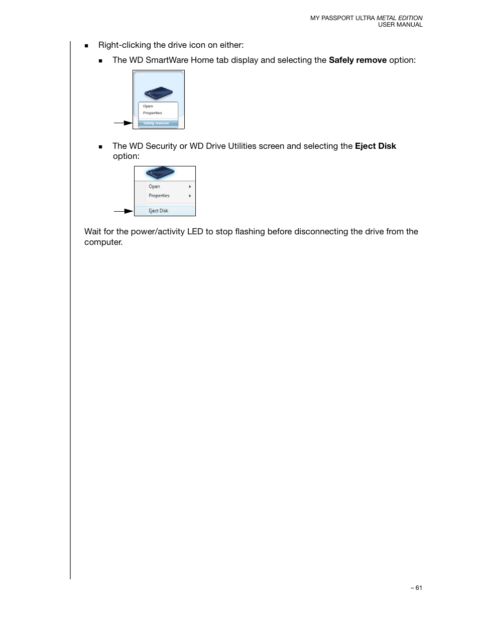 Western Digital My Passport Ultra Metal User Manual User Manual | Page 66 / 86