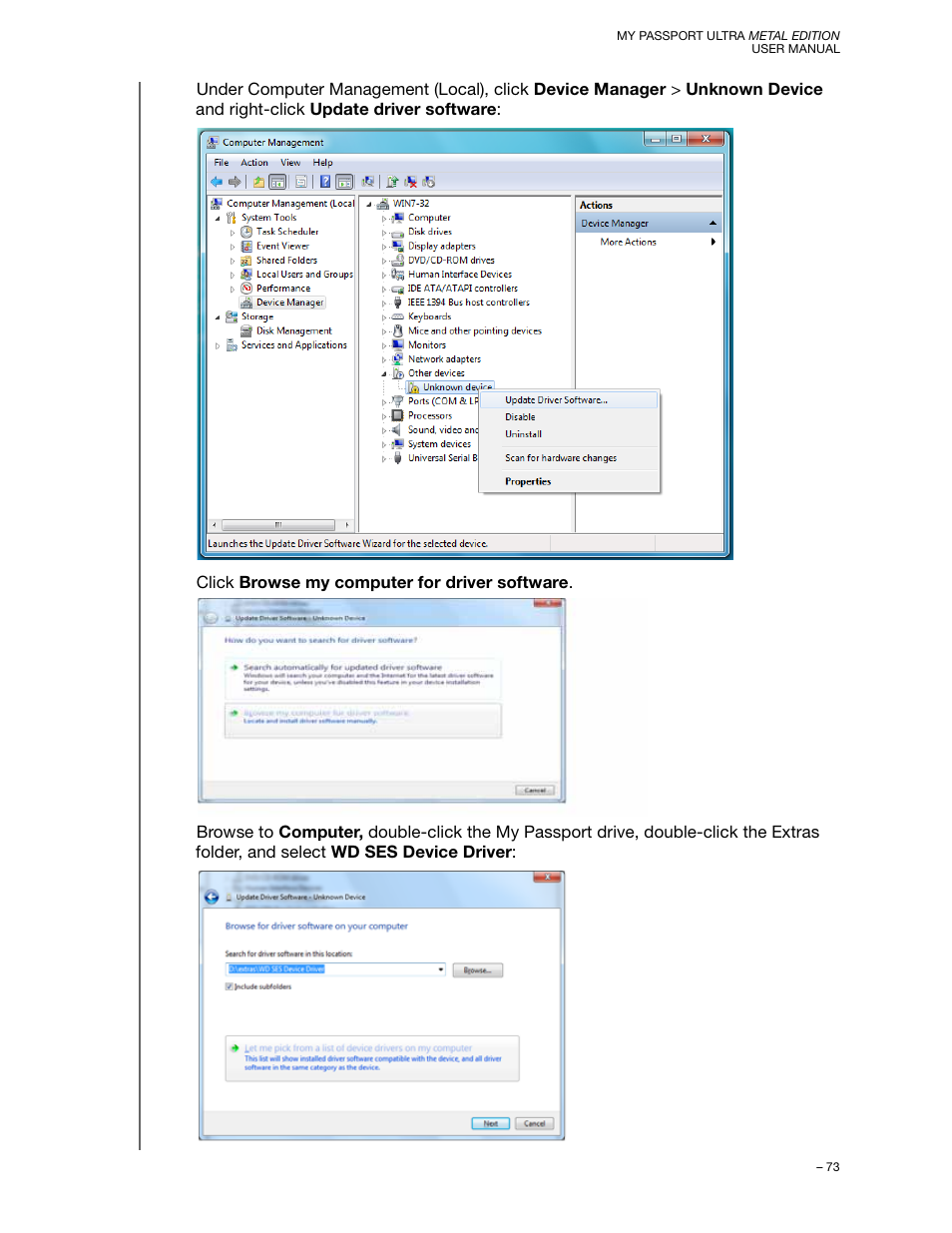 Western Digital My Passport Ultra Metal User Manual User Manual | Page 78 / 86