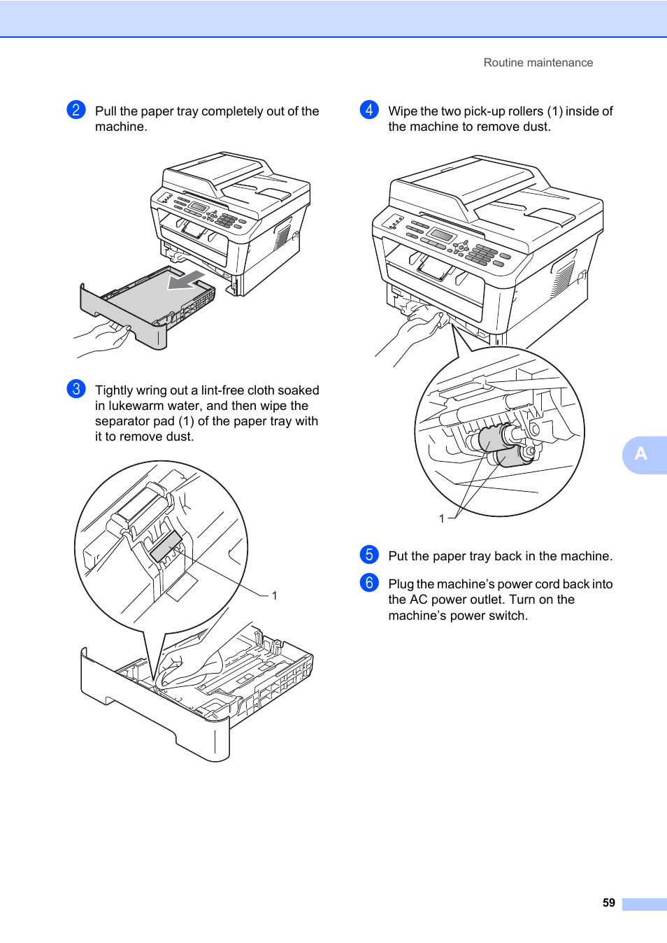 Brother ADVANCED MFC-7360 User Manual | Page 65 / 75