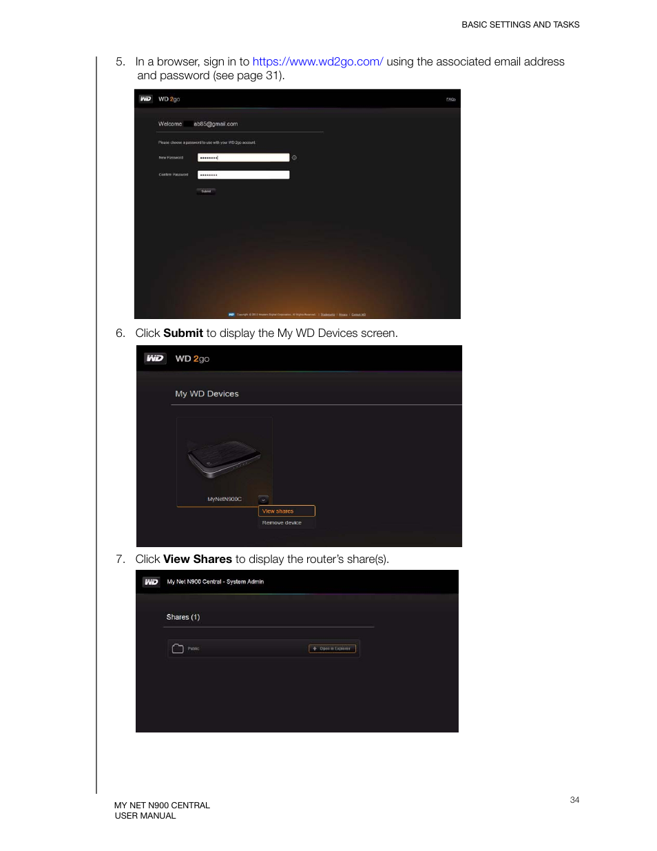 Western Digital My Net N900 Central User Manual User Manual | Page 38 / 97