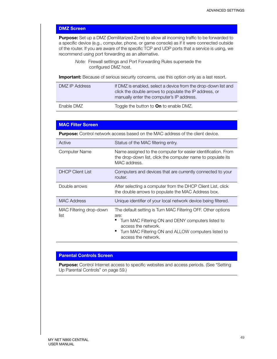 Western Digital My Net N900 Central User Manual User Manual | Page 53 / 97