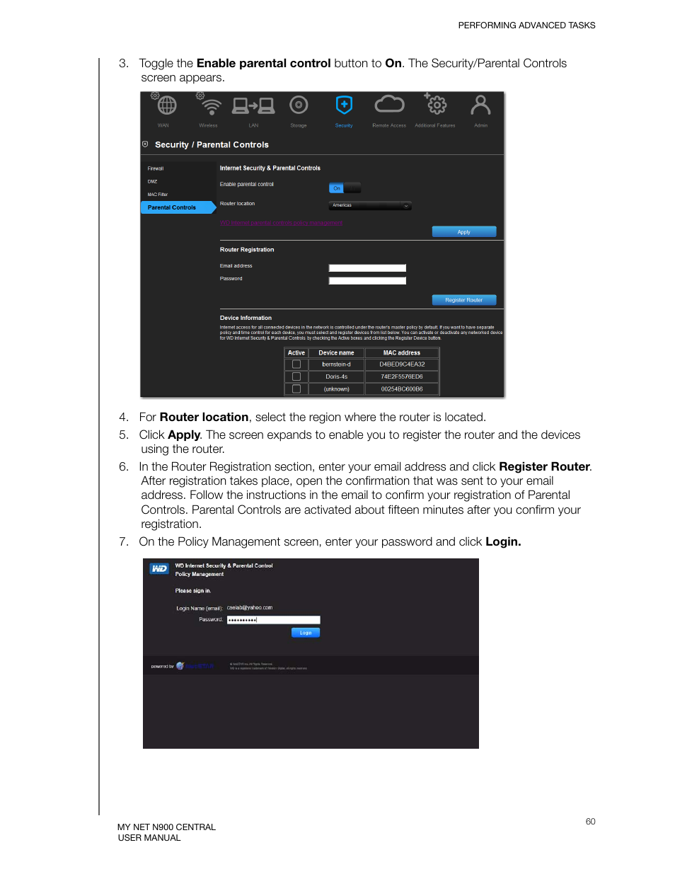 Western Digital My Net N900 Central User Manual User Manual | Page 64 / 97