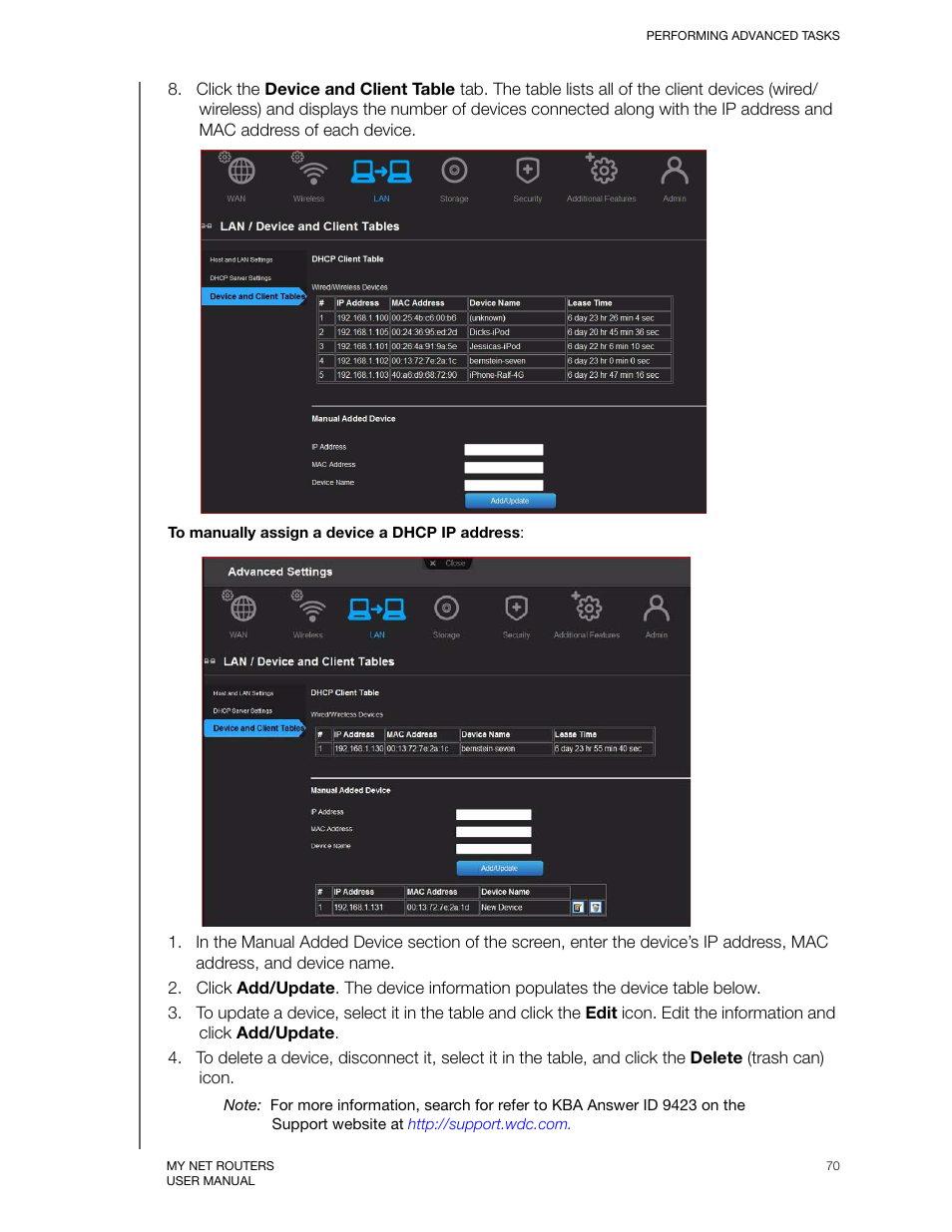 Western Digital My Net N750 User Manual User Manual | Page 74 / 93