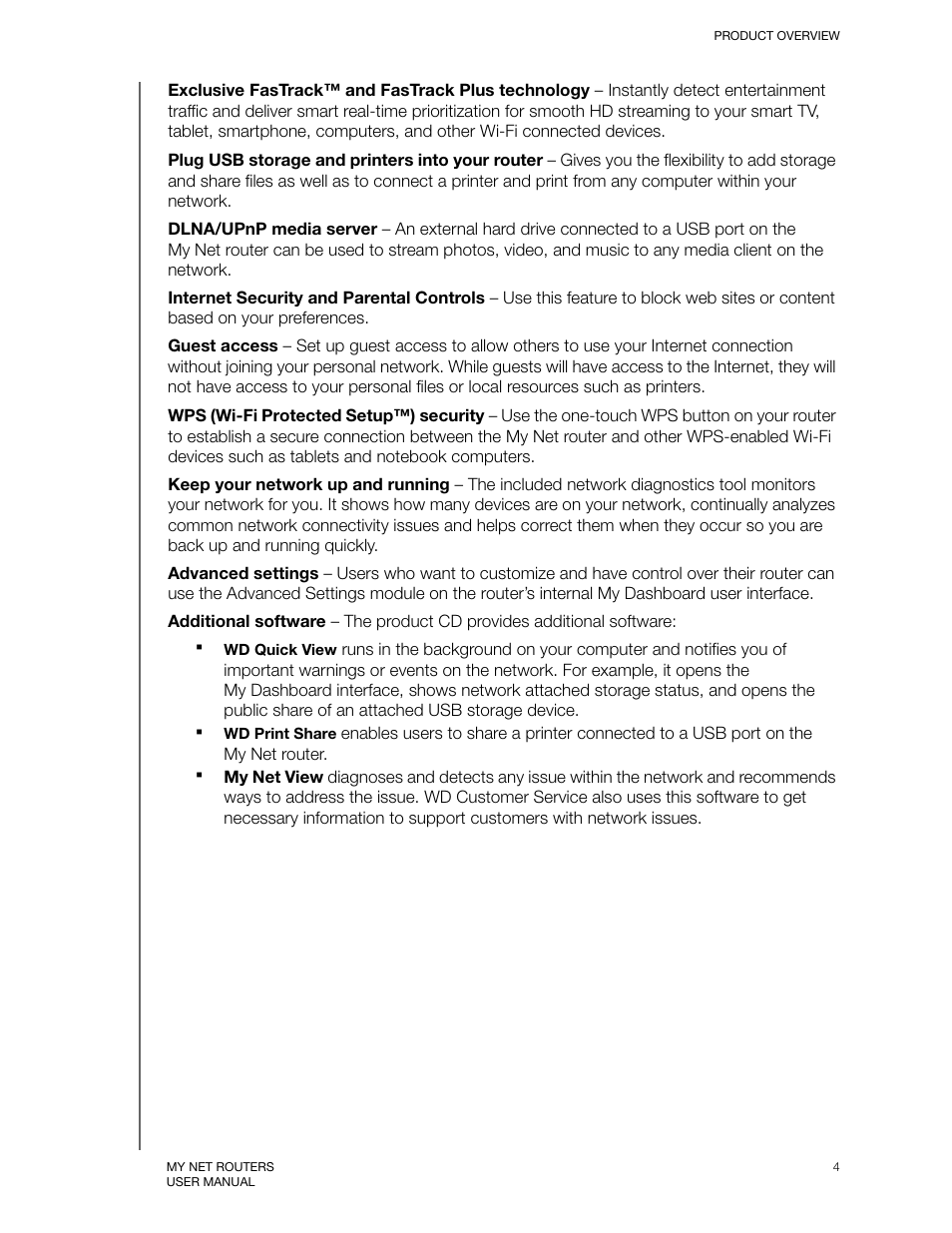 Western Digital My Net N750 User Manual User Manual | Page 8 / 93