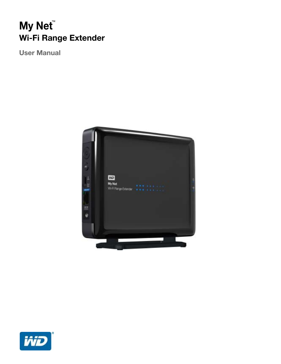 Western Digital My Net Wi-fi Range Extender User Manual User Manual | 47 pages