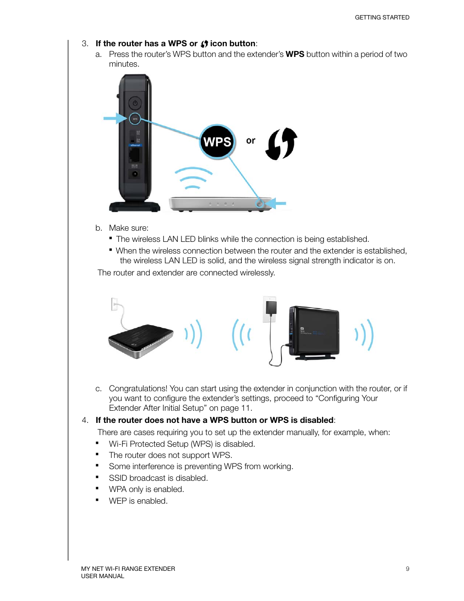 Western Digital My Net Wi-fi Range Extender User Manual User Manual | Page 12 / 47