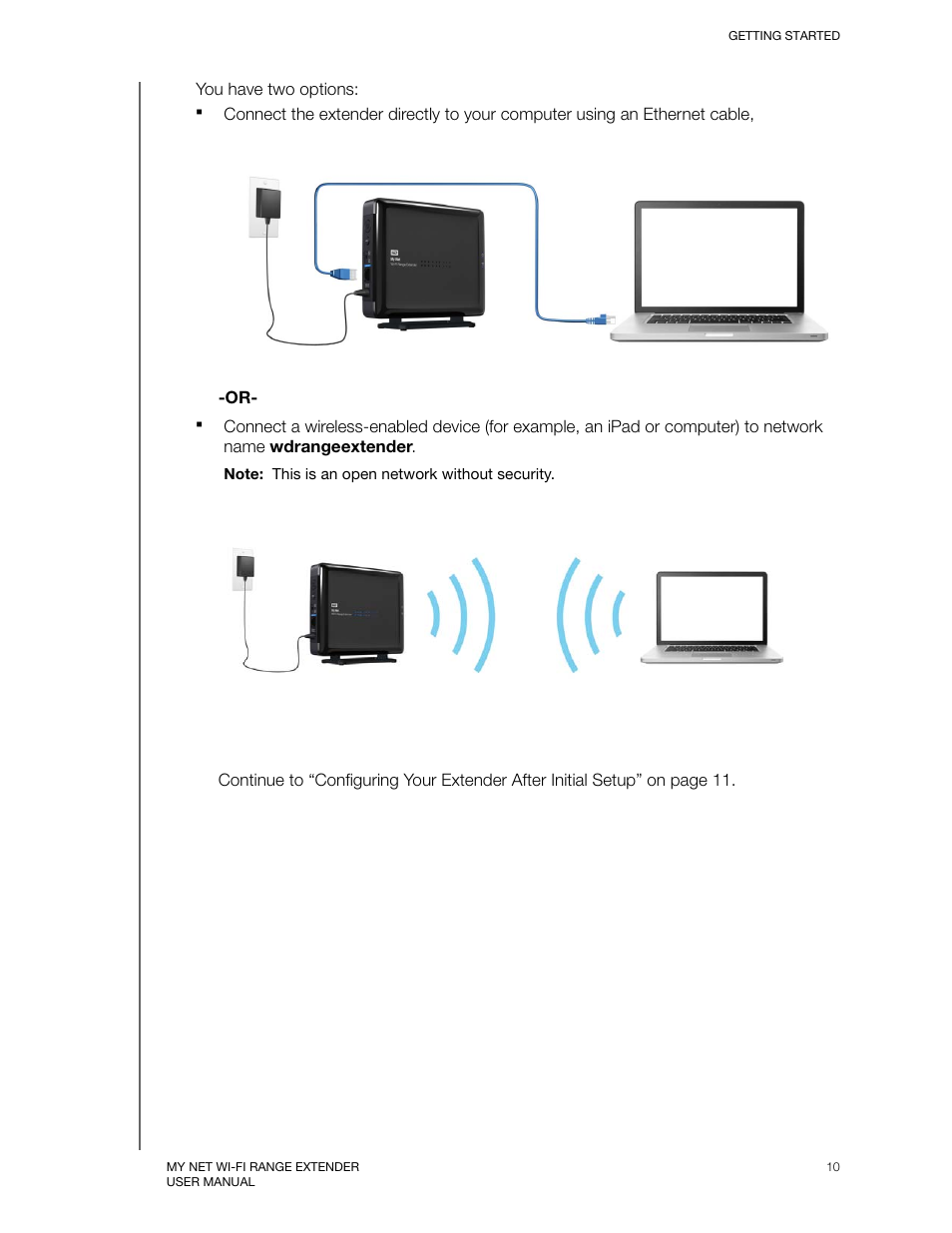 Western Digital My Net Wi-fi Range Extender User Manual User Manual | Page 13 / 47