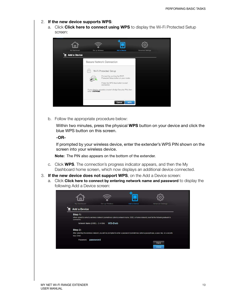 Western Digital My Net Wi-fi Range Extender User Manual User Manual | Page 22 / 47