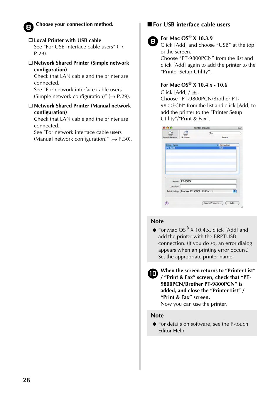 Brother P-TOUCH PT-97OOPC User Manual | Page 29 / 118