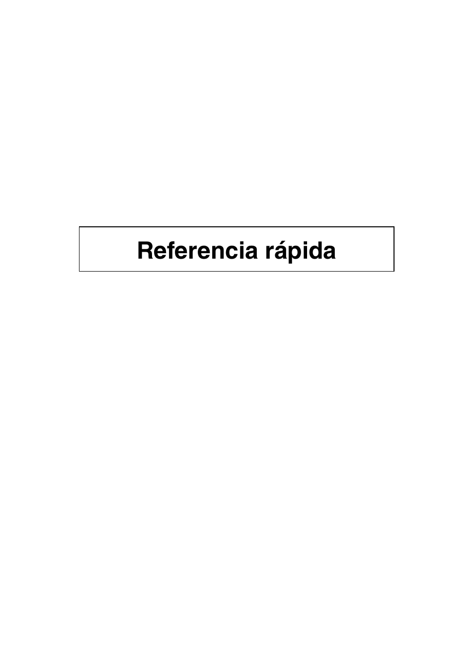 Referencia rápida | Brother P-TOUCH PT-1500PC User Manual | Page 29 / 55