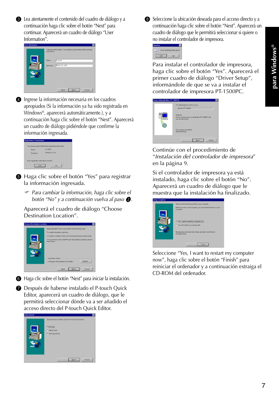 Brother P-TOUCH PT-1500PC User Manual | Page 37 / 55