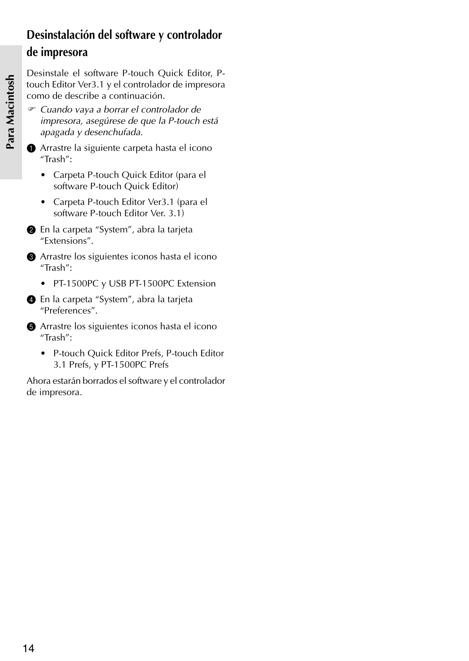 Brother P-TOUCH PT-1500PC User Manual | Page 44 / 55