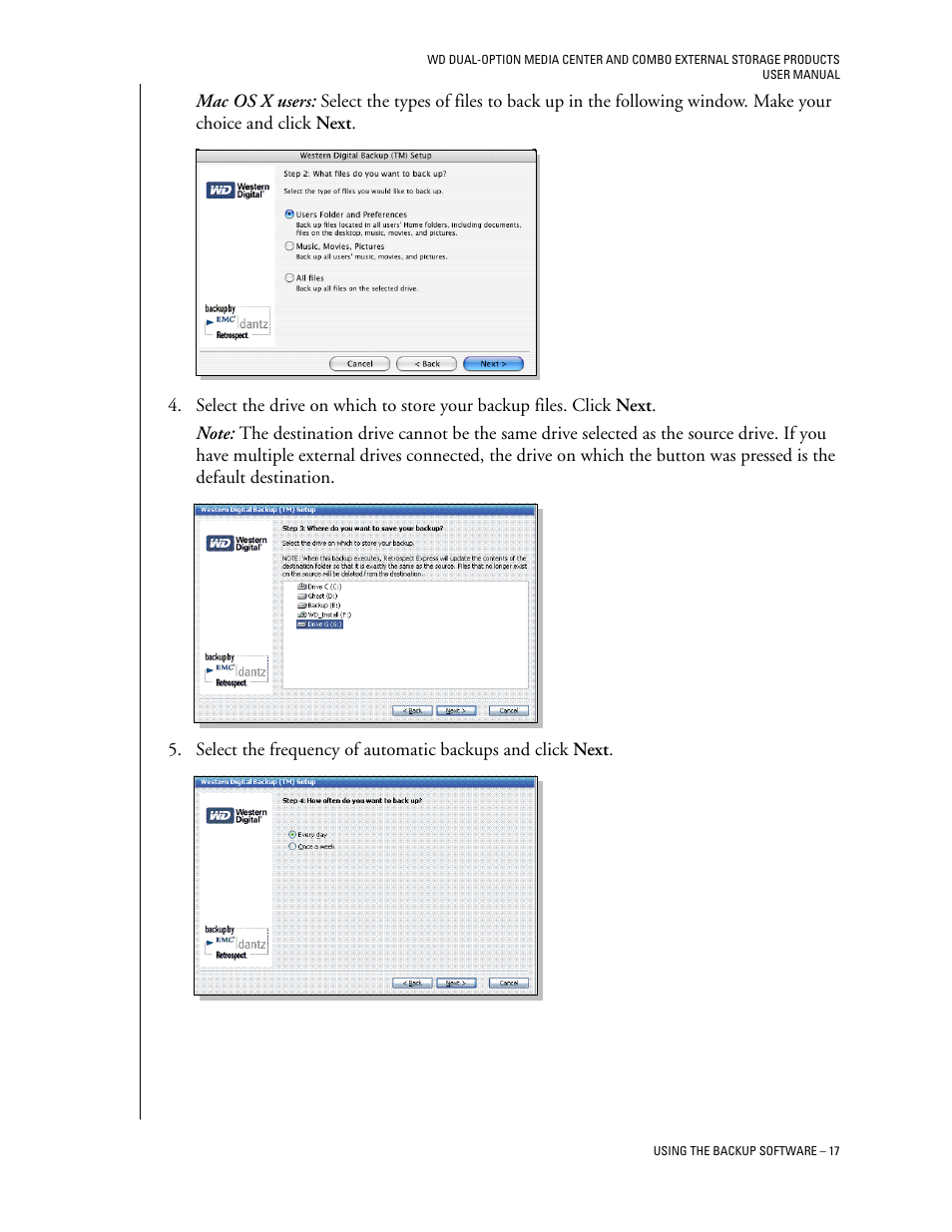 Western Digital WD Dual-Option Media Center User Manual User Manual | Page 21 / 35