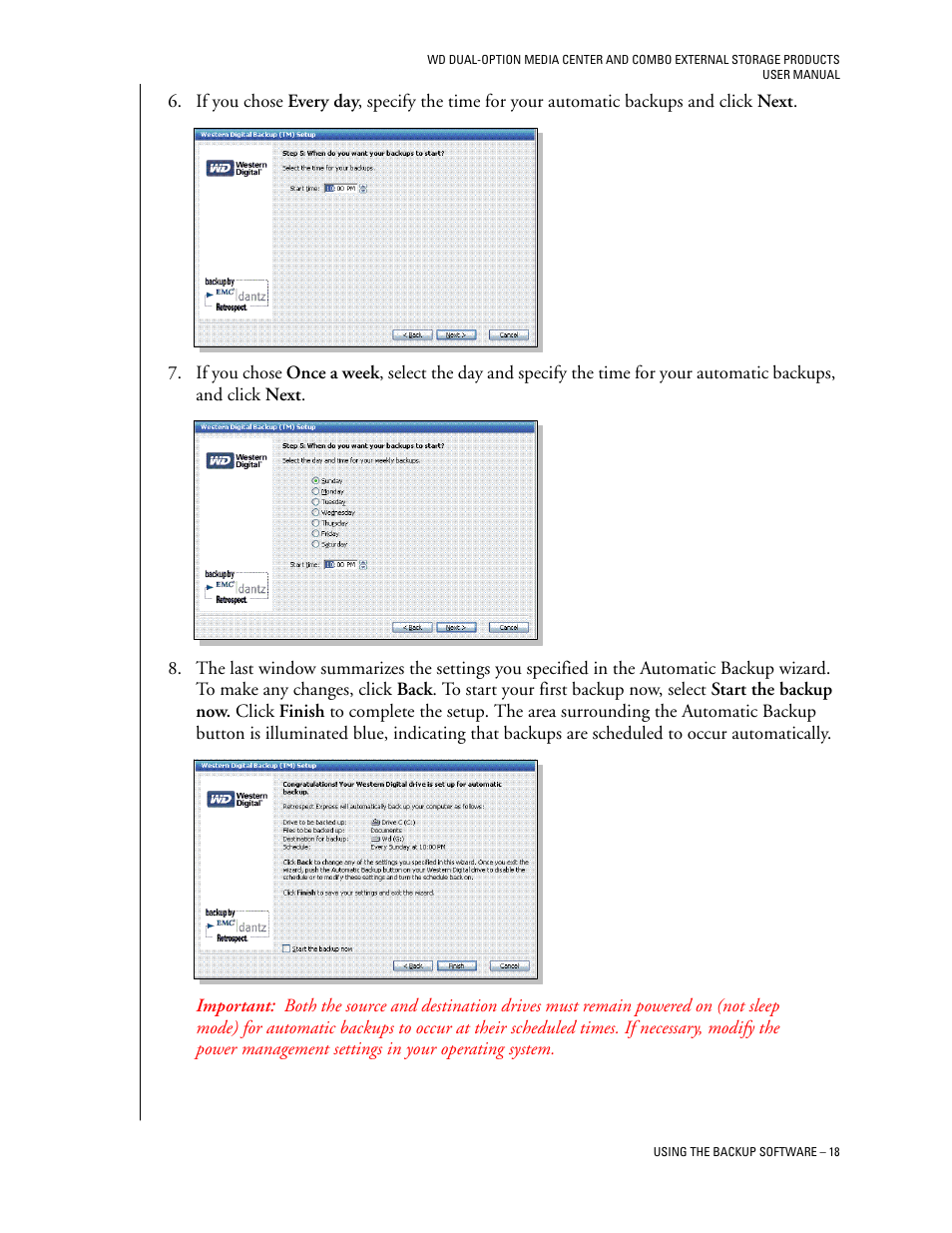 Western Digital WD Dual-Option Media Center User Manual User Manual | Page 22 / 35