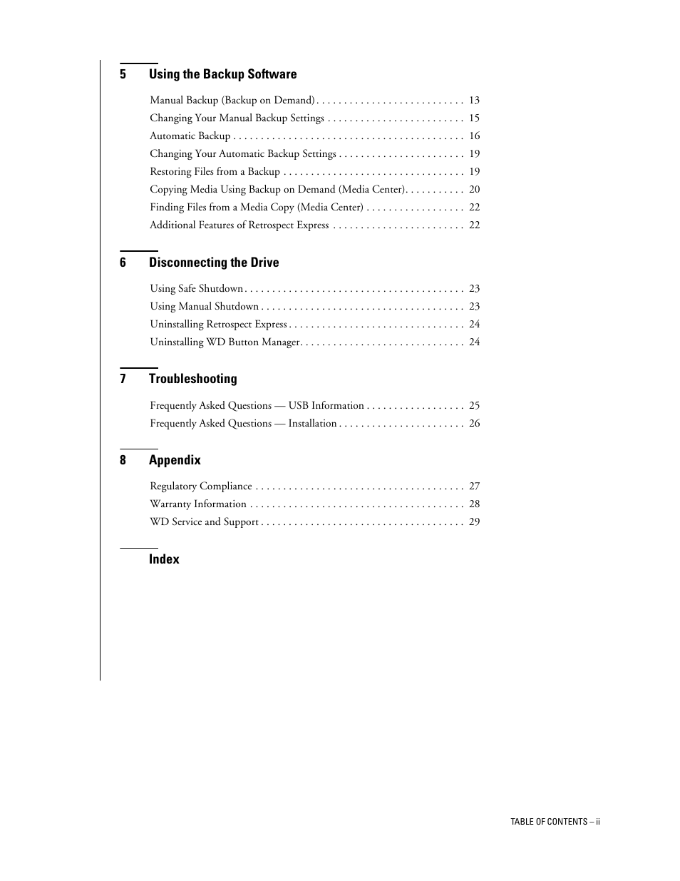 Western Digital WD Dual-Option Media Center User Manual User Manual | Page 4 / 35