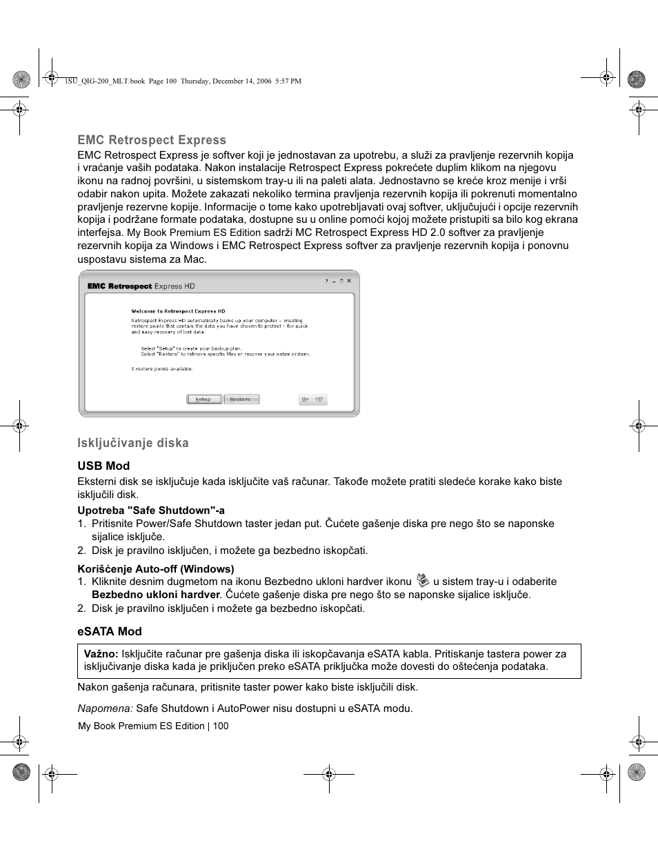 Western Digital My Book Premium ES Edition Quick Install Guide User Manual | Page 101 / 121