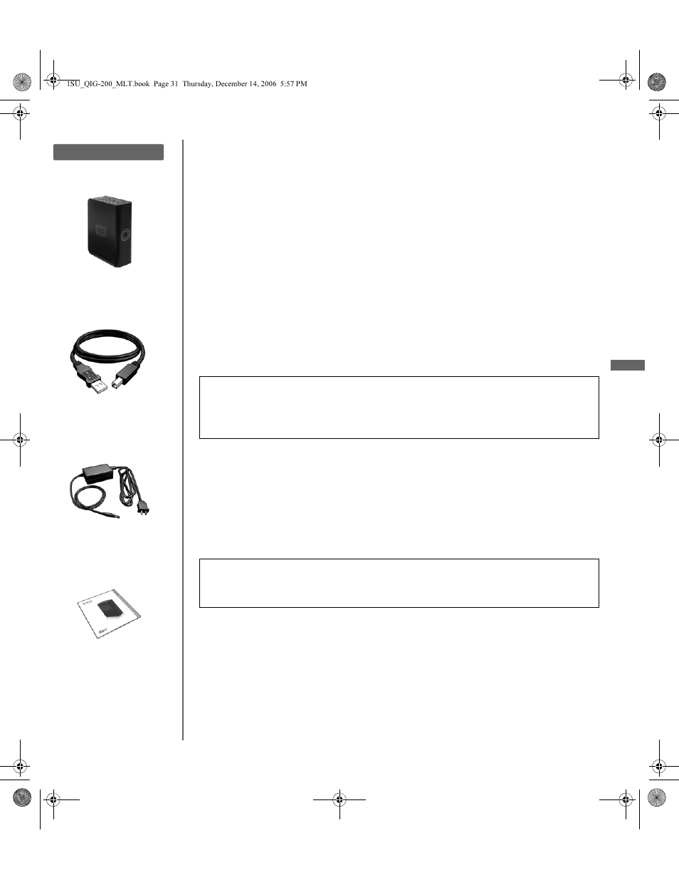 Primeiros passos, Conteúdo do kit, Compatibilidade | Sobre sua unidade, Acessórios opcionais | Western Digital My Book Premium ES Edition Quick Install Guide User Manual | Page 32 / 121