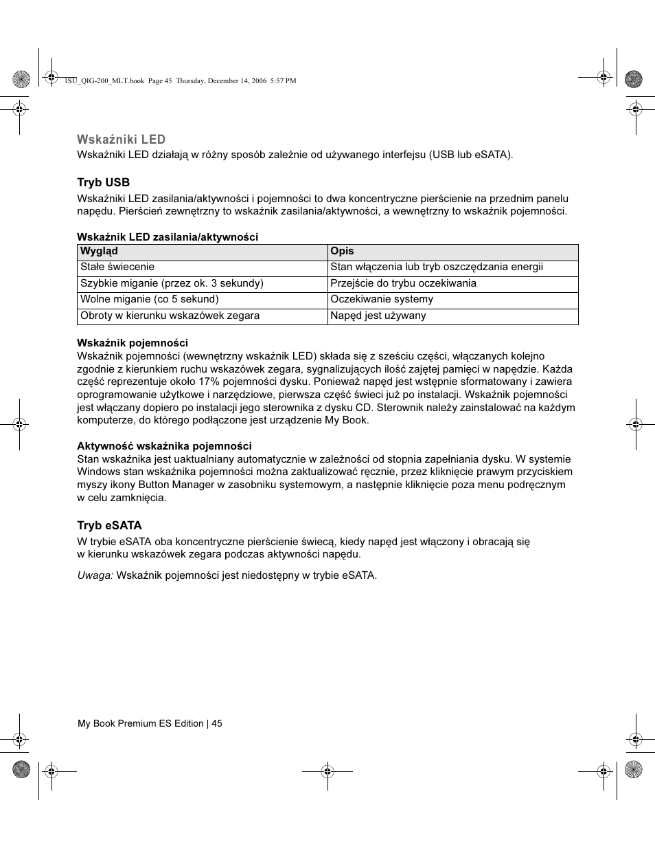 Western Digital My Book Premium ES Edition Quick Install Guide User Manual | Page 46 / 121