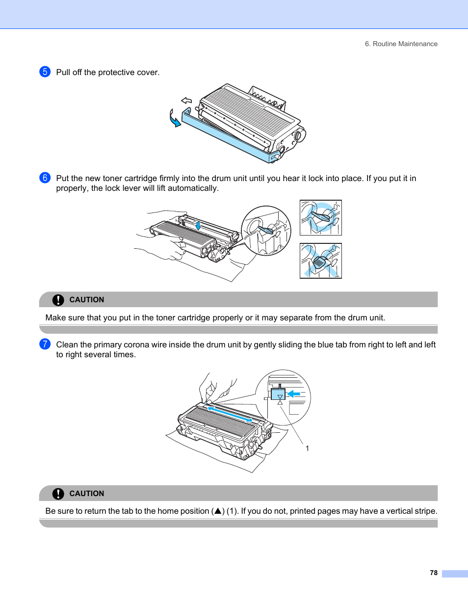 Pull off the protective cover | Brother HL-5280DW User Manual | Page 86 / 152