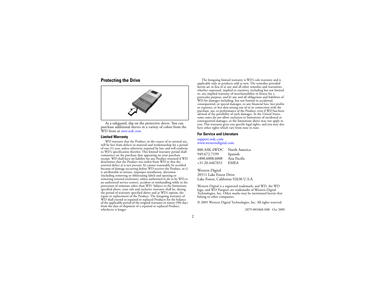 Western Digital WD Passport Pocket Quick Install Guide User Manual | Page 4 / 4