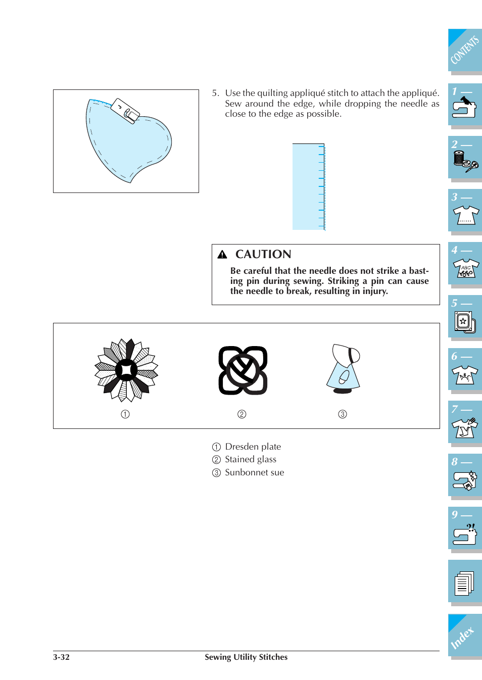 Caution | Brother ULT 2003D User Manual | Page 105 / 321