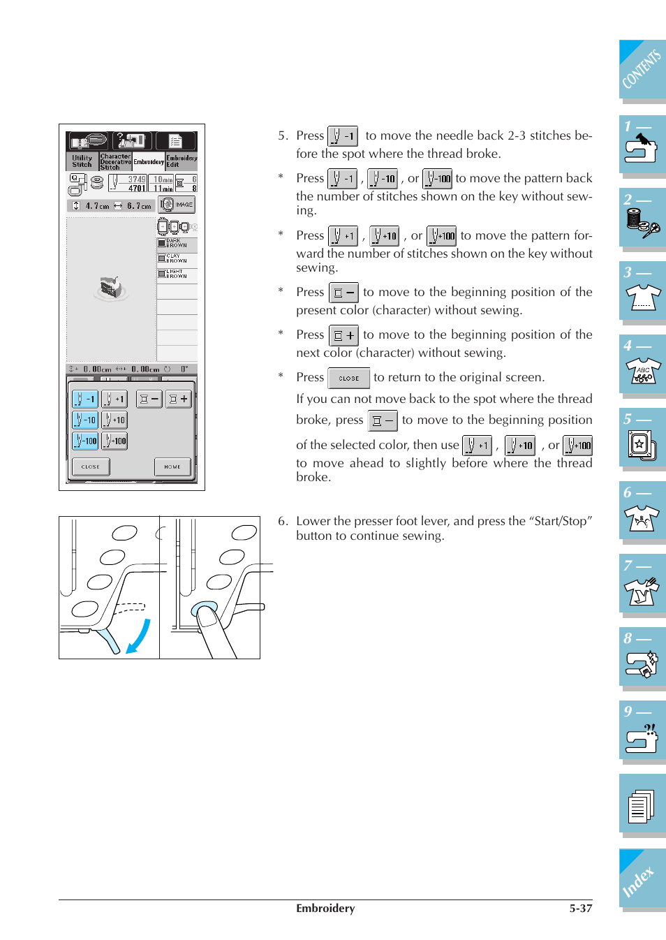 Brother ULT 2003D User Manual | Page 212 / 321