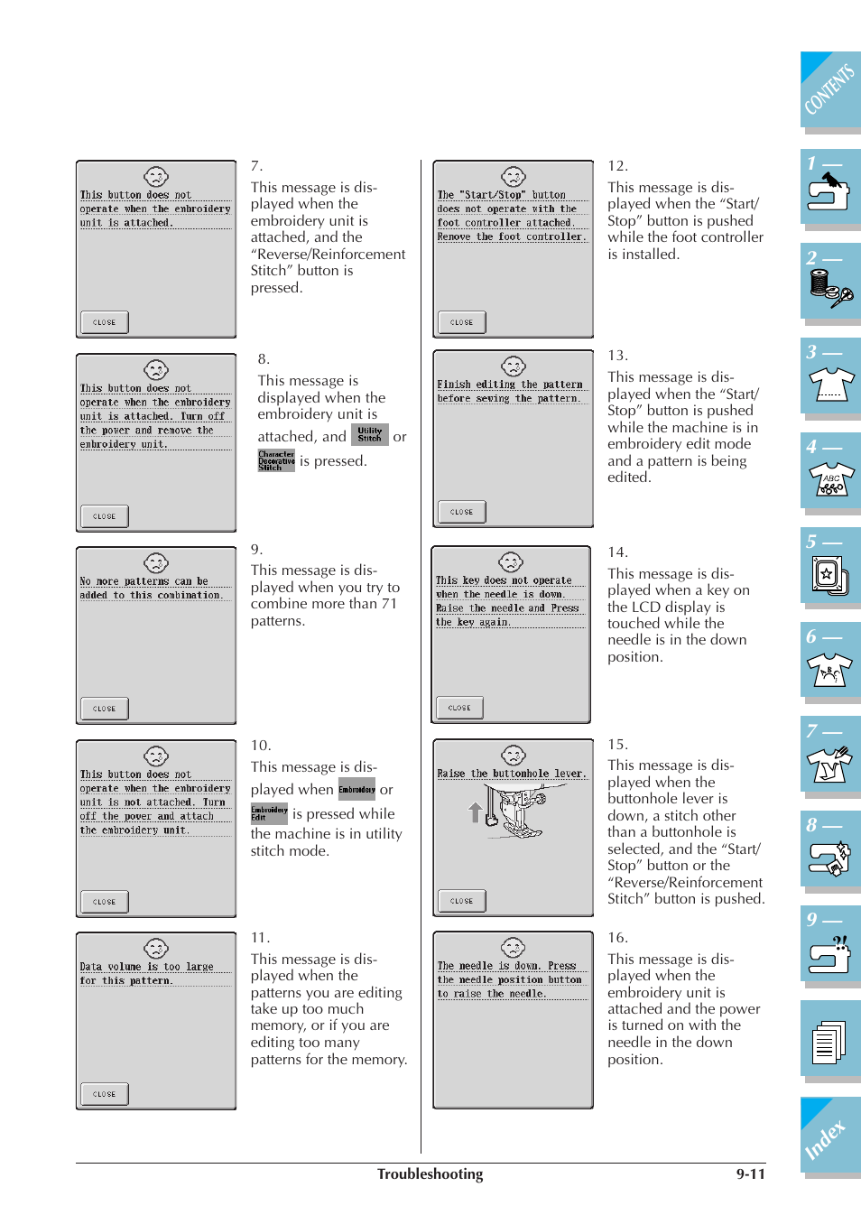 Brother ULT 2003D User Manual | Page 308 / 321