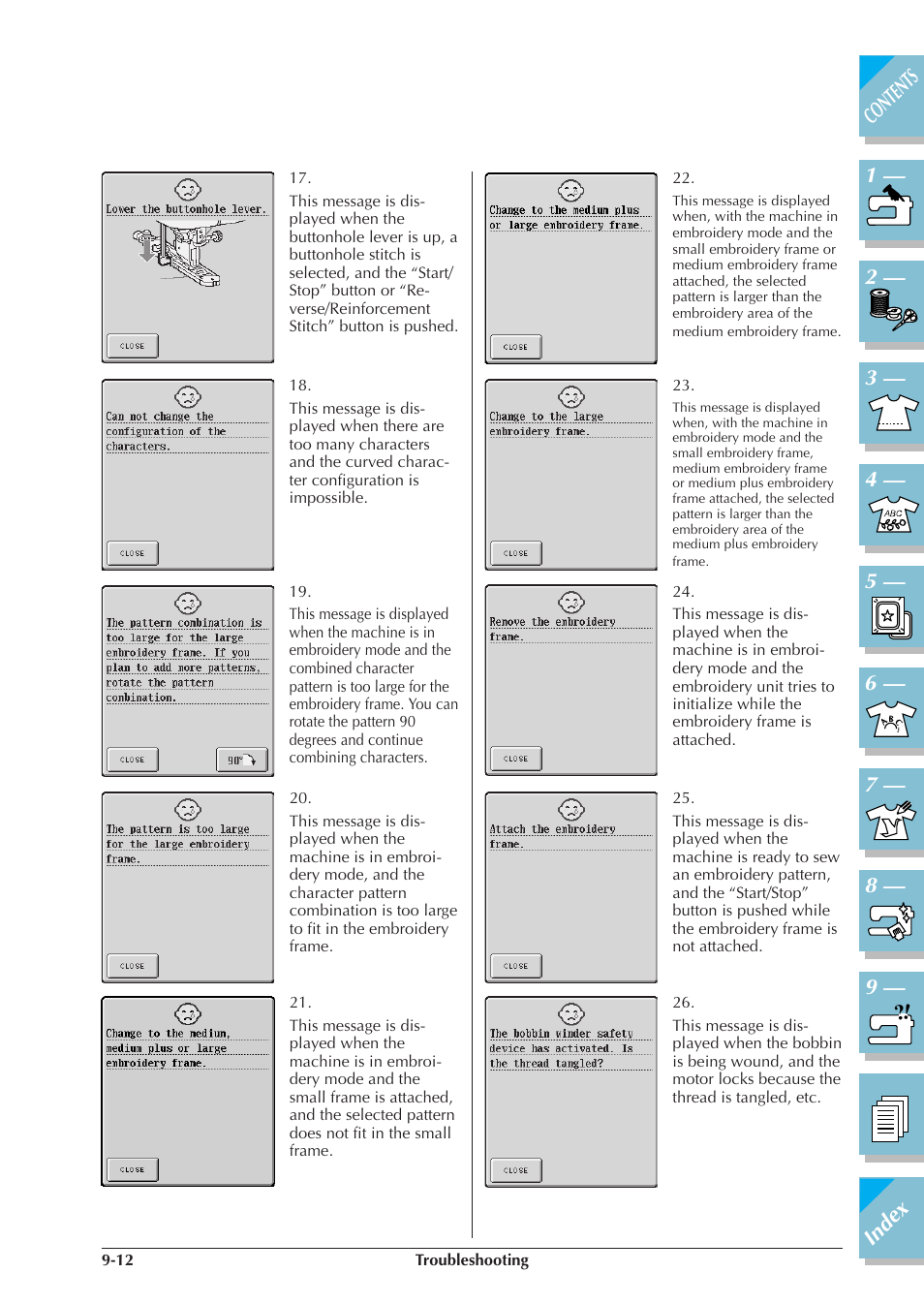 Brother ULT 2003D User Manual | Page 309 / 321