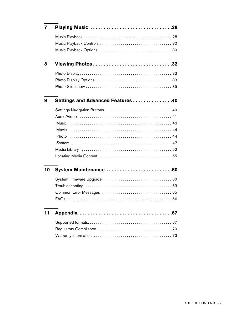 Western Digital WD TV HD Media Player (Gen 1) User Manual User Manual | Page 3 / 81