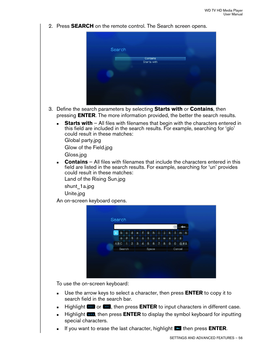 Western Digital WD TV HD Media Player (Gen 1) User Manual User Manual | Page 59 / 81