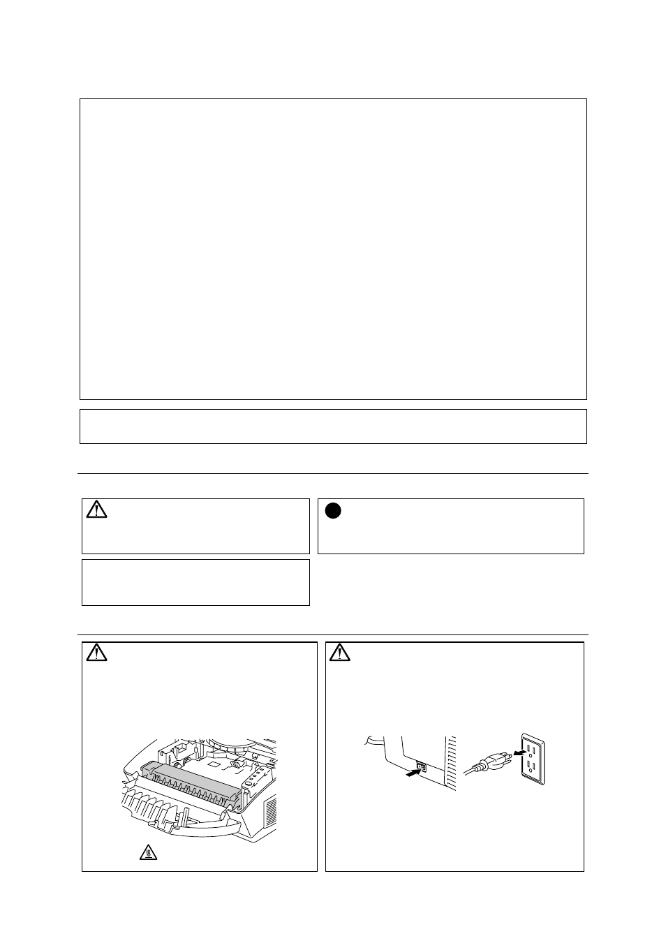 Warning | Brother HL-1040 User Manual | Page 174 / 305