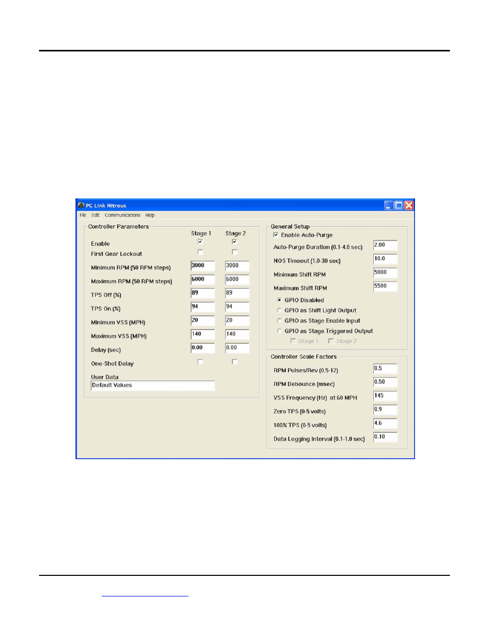 General setup | Wilson Manifolds 810100 Progressive Nitrous Controller and Vehicle Data Logger User Manual | Page 9 / 18