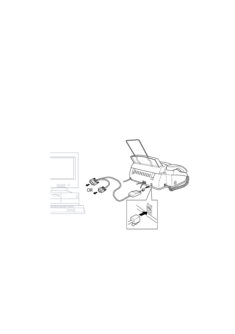 Connecting the mfc 660mc to your pc, Connecting the mfc 660mc to your pc -2 | Brother FAX 580MC User Manual | Page 94 / 115