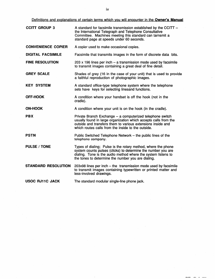 Brother FAX-150 User Manual | Page 6 / 36