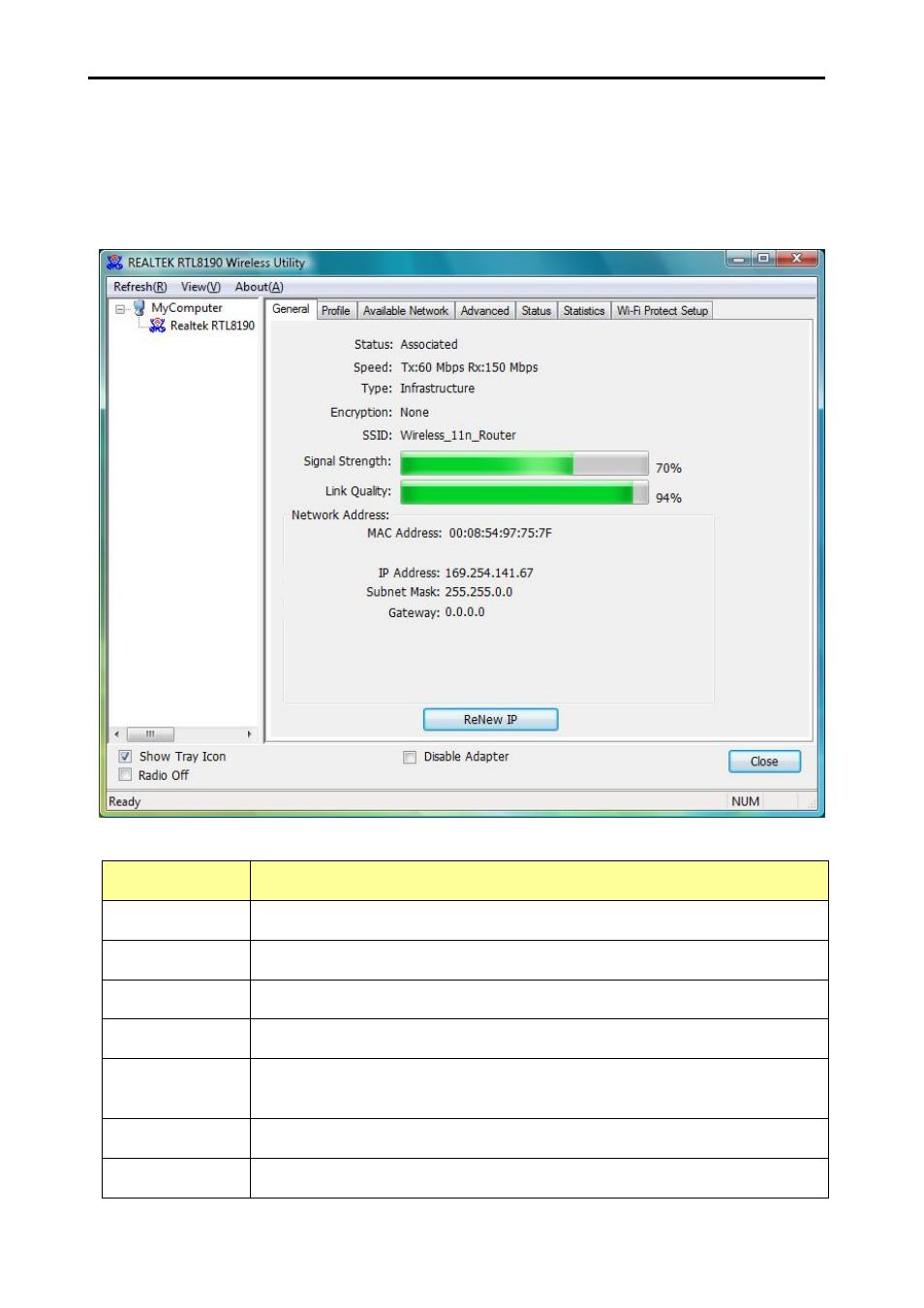 4 general, Filemate wireless-n pci adapter | Wintec PCI Wireless-N User Manual | Page 35 / 43
