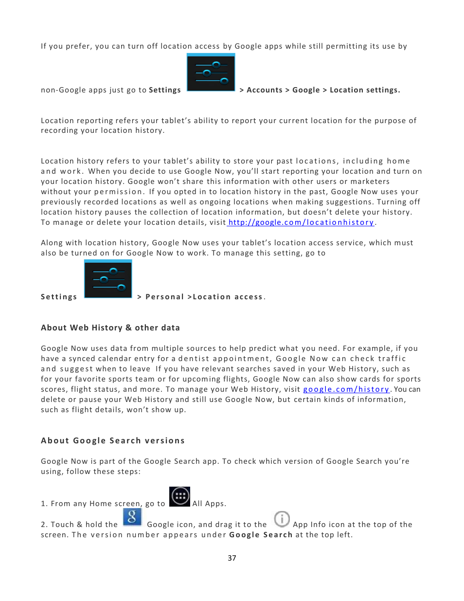 Wintec FileMate Clear X2 and X4 Tablets User Manual | Page 37 / 58