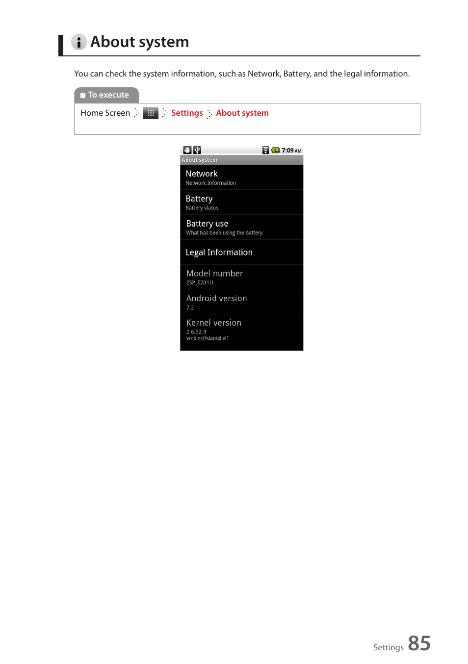 About system | Wintec FileMate Identity Tablet User Manual | Page 84 / 98