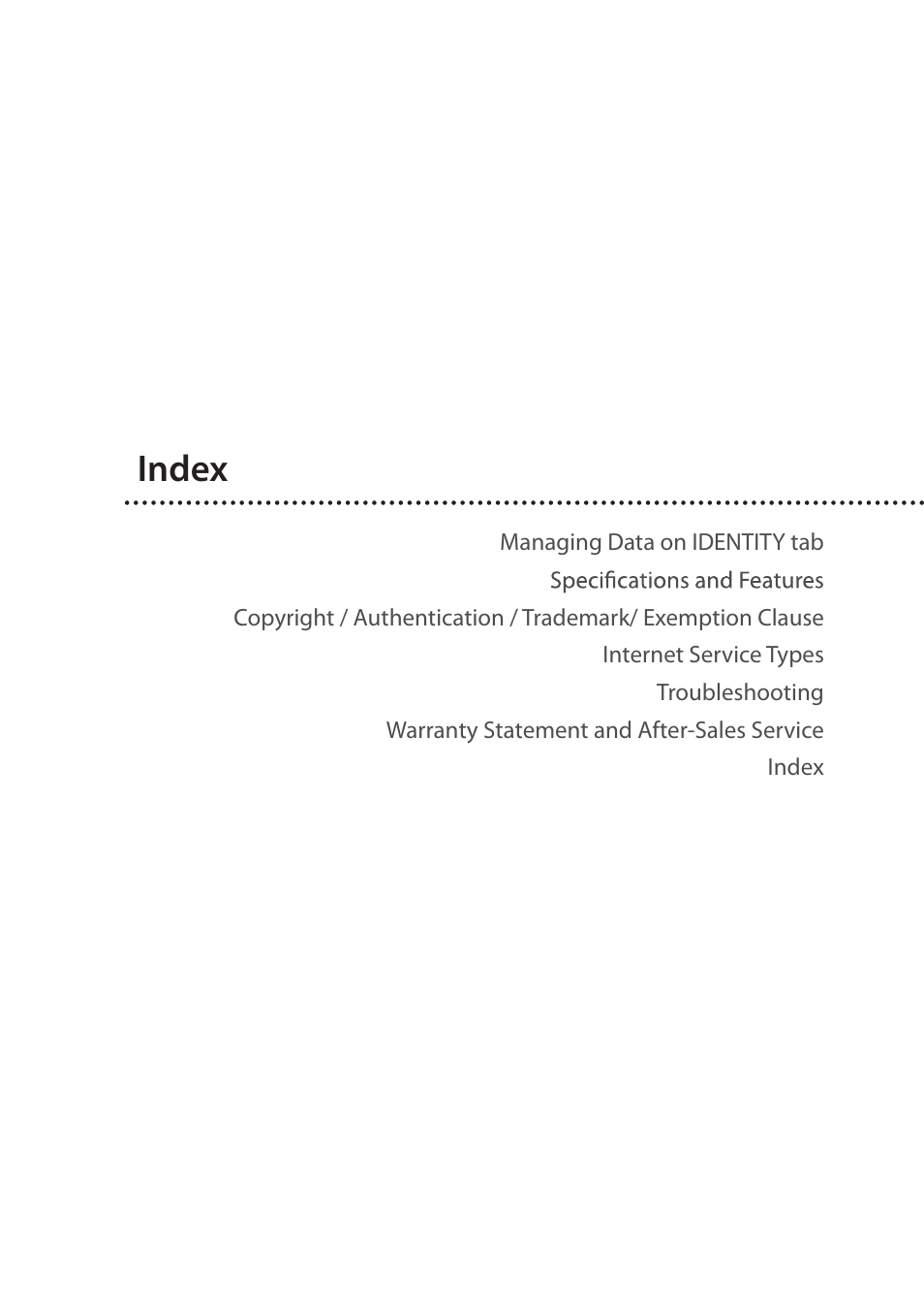 Index | Wintec FileMate Identity Tablet User Manual | Page 85 / 98