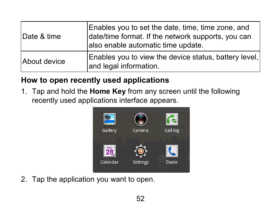 Wintec FileMate Light Tablet User Manual | Page 52 / 129