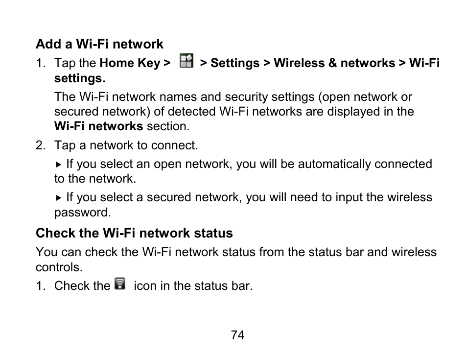 Wintec FileMate Light Tablet User Manual | Page 74 / 129