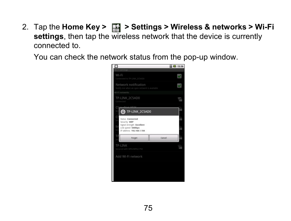 Wintec FileMate Light Tablet User Manual | Page 75 / 129