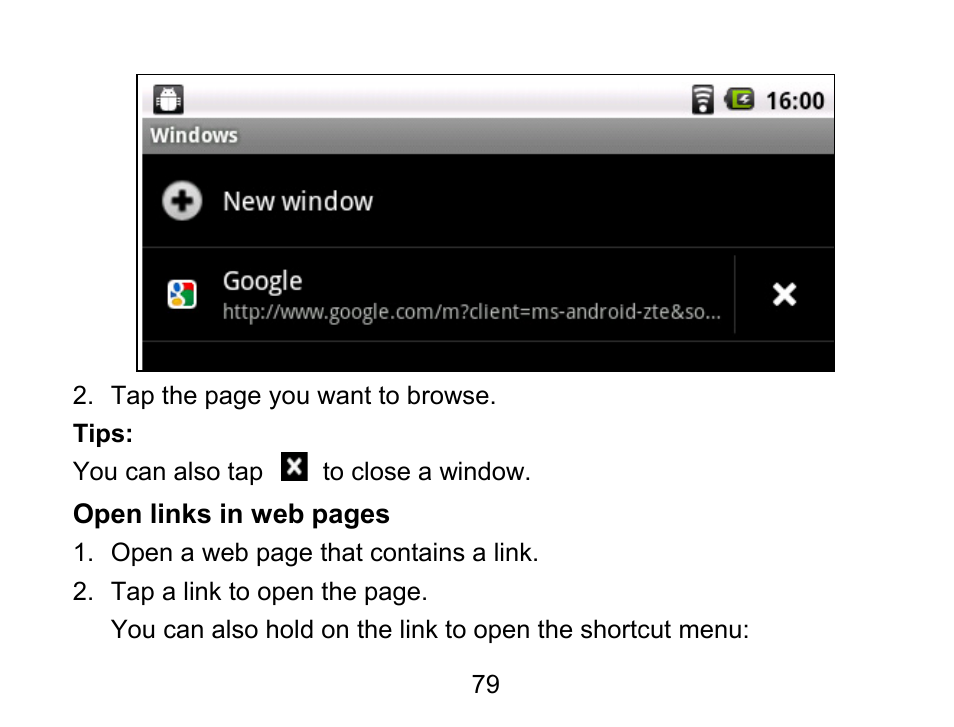 Wintec FileMate Light Tablet User Manual | Page 79 / 129