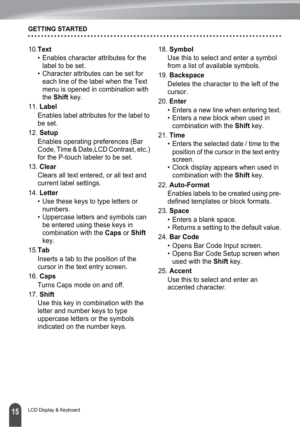 Brother PT-2730 User Manual | Page 22 / 88