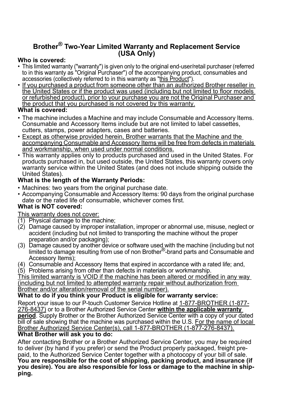 Brother PT-2730 User Manual | Page 4 / 88