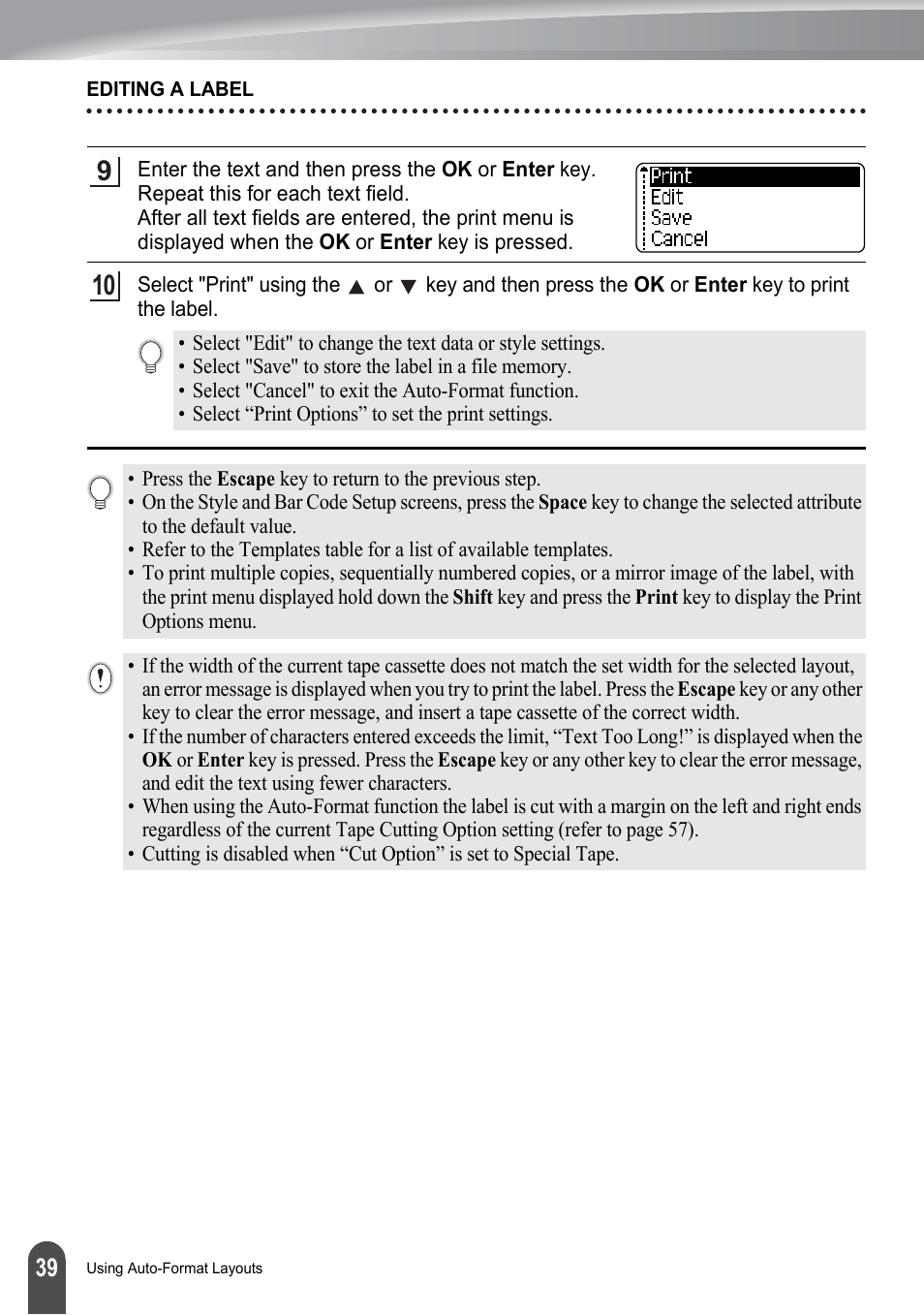 Brother PT-2730 User Manual | Page 46 / 88