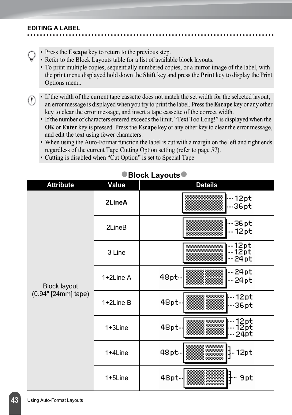 Brother PT-2730 User Manual | Page 50 / 88